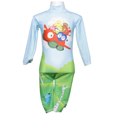 UV-kläder (Blå, Grön, Flerfärgad) från Swimpy Elastan, Polyester