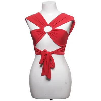 Crop top (Rouge) de PrettyLittleThing Élasthane, Polyester