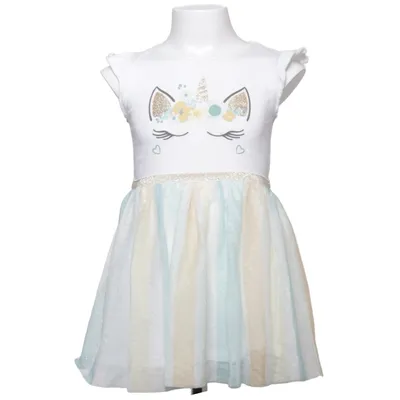 Robe (Blanc, Multicolore) de C&A Coton