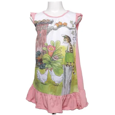 Robe (Rose, Multicolore) de Pettson och Findus Coton
