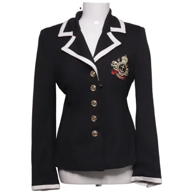 Blazer (Black) from Pompöös Acetate, Elastane, Polyester, Viscose