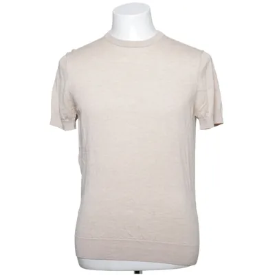 T-shirt (Beige) fra Suitsupply Kashmir, Silke