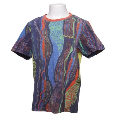 T-shirt (Bleu, Multicolore) de Carlo Colucci Coton, Élasthane