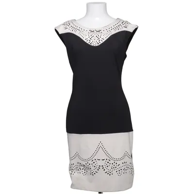 Jurk (Zwart, Wit) van Raxevsky Elastaan, Polyester