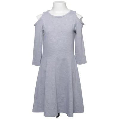 Klänning (Grå) från Ü by KappAhl Elastan, Polyester, Viskos