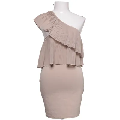 Kjole (Beige) fra NLY One Elastan, Polyester, Viscose