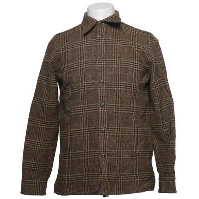 Overshirt (Brown, Beige) from A Kind of Guise Cotton, Wool
