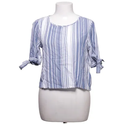 Top (Blauw, Wit) van ONLY Blue Denim Viscose