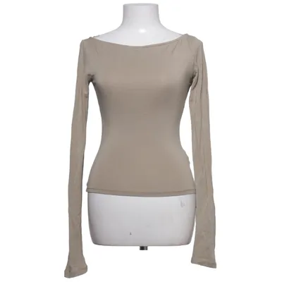 Lange mouwen shirt (Beige) van A-DSGN Elastaan, Modal, Tencel