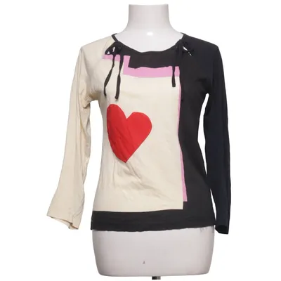Långärmad t-shirt (Svart, Beige, Flerfärgad) från Sonia by Sonia Rykiel Bomull
