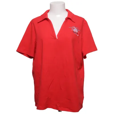 Poloshirt (Rood) van Paola! Katoen, Elastaan