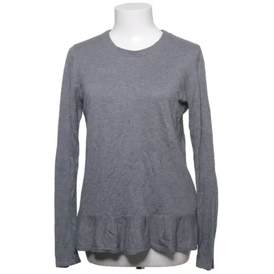 Top péplum (Gris) de Rick Cardona Cachemire, Coton, Polyamide, Viscose