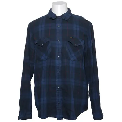 Flanellskjorta (Blå, Röd) från Lee Bomull