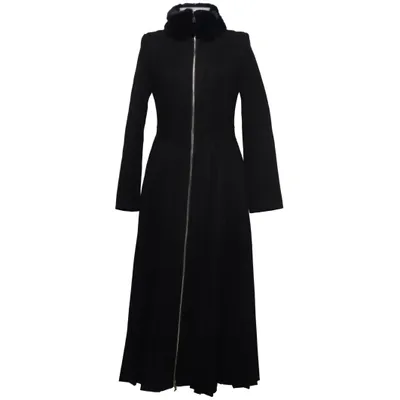 Frakke (Sort) fra Rinascimento Elastan, Polyester, Viscose
