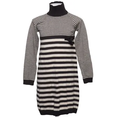 Klänning (Svart, Vit) från POMPdeLUx Elastan, Viskos