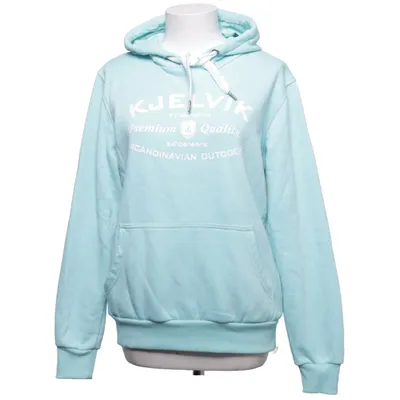 Huvtröja (Blå) från Kjelvik Bomull, Polyester