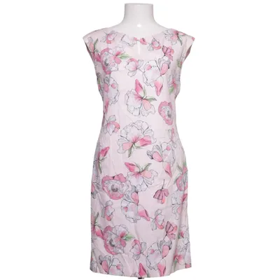Jurk (Roze, Meerkleurig) van Betty & Co Katoen, Elastaan, Polyester