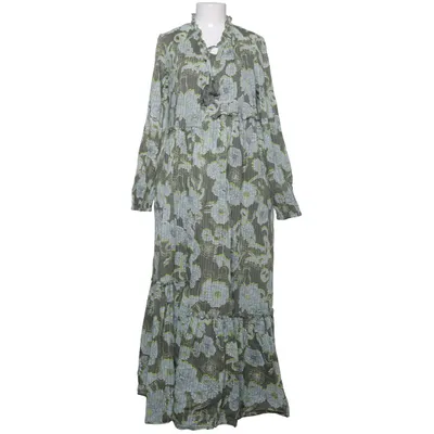 Maxi dress (Green, Multicolored) from Lieblingsstück Cotton