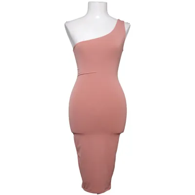 Klänning (Rosa) från Naked Wardrobe Elastan, Polyester