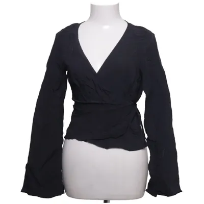 Blouse portefeuille (Noir) de Divided by H&M Polyamide, Polyester