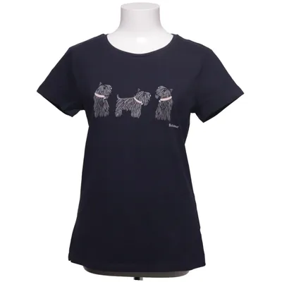 T-shirt (Black) from Barbour Cotton, Elastane