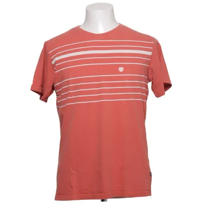 T-shirt (Rouge, Blanc) de Makia Coton, Élasthane