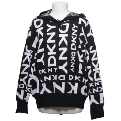 Capuchon sweater (Zwart, Wit) van DKNY Polyamide, Viscose