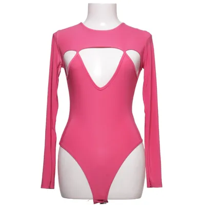 Body (Pink) from PrettyLittleThing Elastane, Polyester