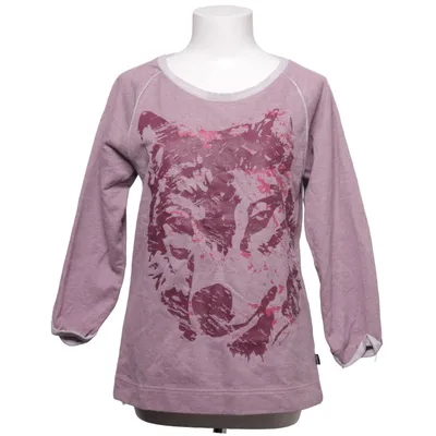 Sweatshirt (Lila) van Trigema Katoen, Polyester