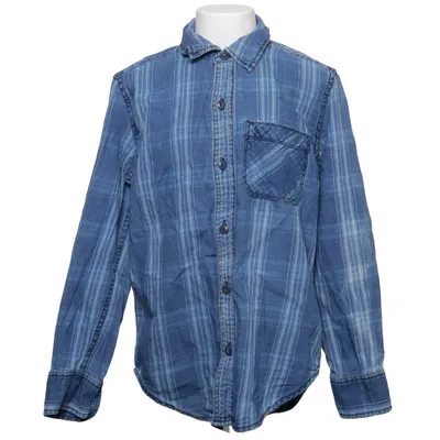 Chemise en jean (Bleu, Blanc) de Gap Denim Coton