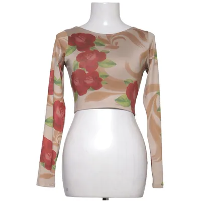 Crop top (Beige, Röd, Brun) från Kaisan