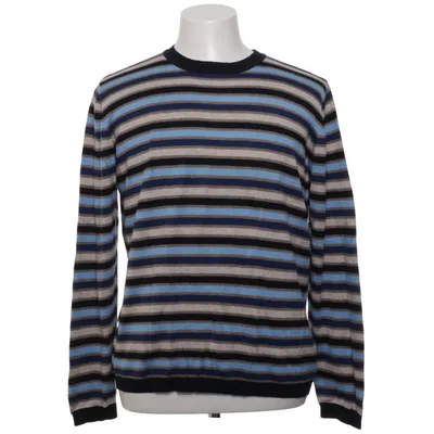 Tröja (Blå, Beige, Svart) från Delmod Kashmir, Bomull, Viskos, Ull