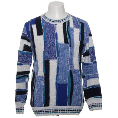 Sweater (Blue, White, Black, Multicolored) from Carlo Colucci Acrylic, Cotton, Nylon