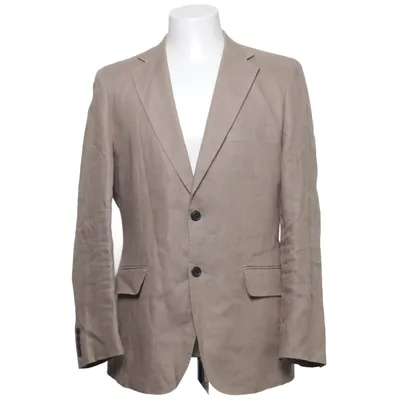 Blazer (Beige) from H&M Linen, Polyester