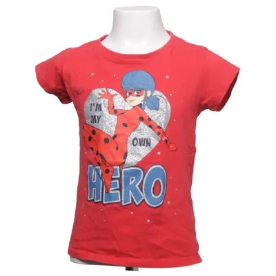 T-shirt (Rouge, Bleu, Multicolore) de Miraculous Coton