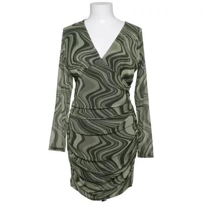 Klänning (Grön, Flerfärgad) från Select Elastan, Polyester