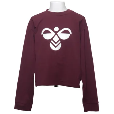 Sweatshirt (Purple) from Hummel Cotton, Elastane, Polyester