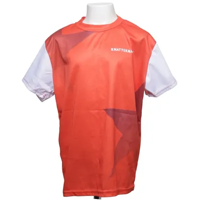 T-shirt (Röd, Vit) från Knatteknatet Återvunnen polyester