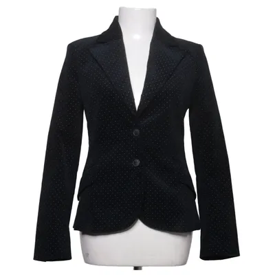 Blazer (Blauw) van Cue Acetaat, Katoen, Elastaan