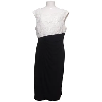 Robe (Noir, Blanc) de Connected Apparel Élasthane, Polyester