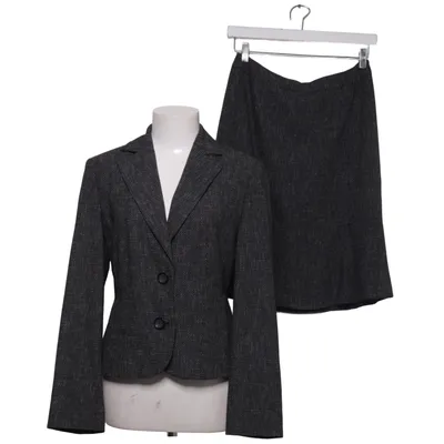 Anzug (Weiß, Schwarz) von Selection by s.Oliver Acetat, Polyester, Viskose