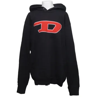 Capuchon sweater (Zwart, Rood) van Diesel Katoen
