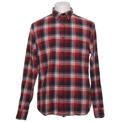 Chemise en flanelle (Rouge, Bleu, Blanc) de Blue Ridge Coton
