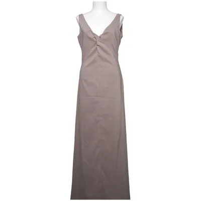 Maxi jurk (Beige) van Oxmo Elastaan, Polyester