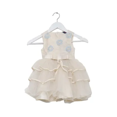 Brudnäbbsklänning (Beige, Blå) från Frendz Bomull, Polyamid, Polyester