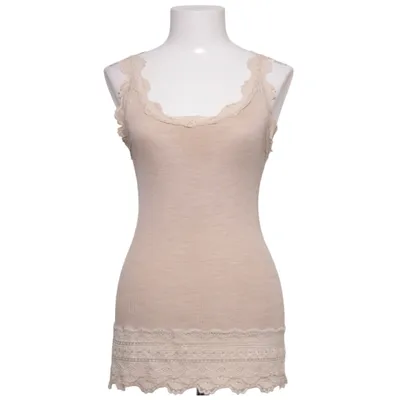 Débardeur (Beige) de Rosemunde Coton, Soie