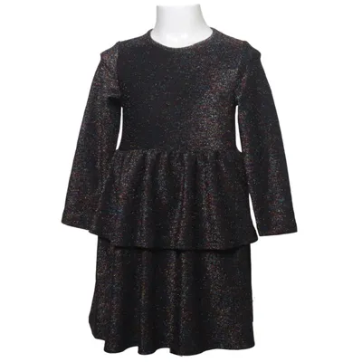 Dress (Black, Multicolored) from Minimarket Elastane, Metallic fiber, Polyamide, Polyester