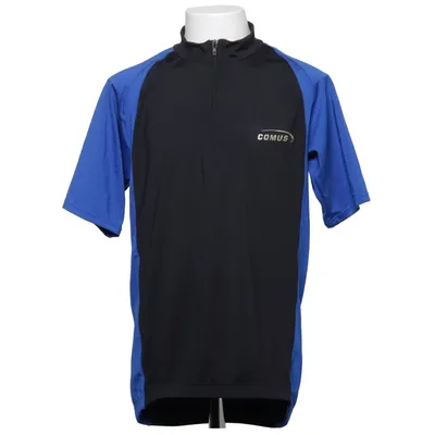 Cykeltröja (Blå, Svart) från Comus Elastan, Polyester