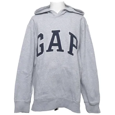 Huvtröja (Grå) från Gap Kids Bomull, Återvunnen polyester