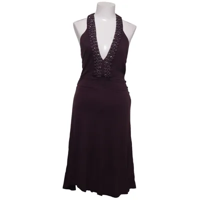 Halterneck dress (Purple) from Patrizia Pepe Silk, Viscose